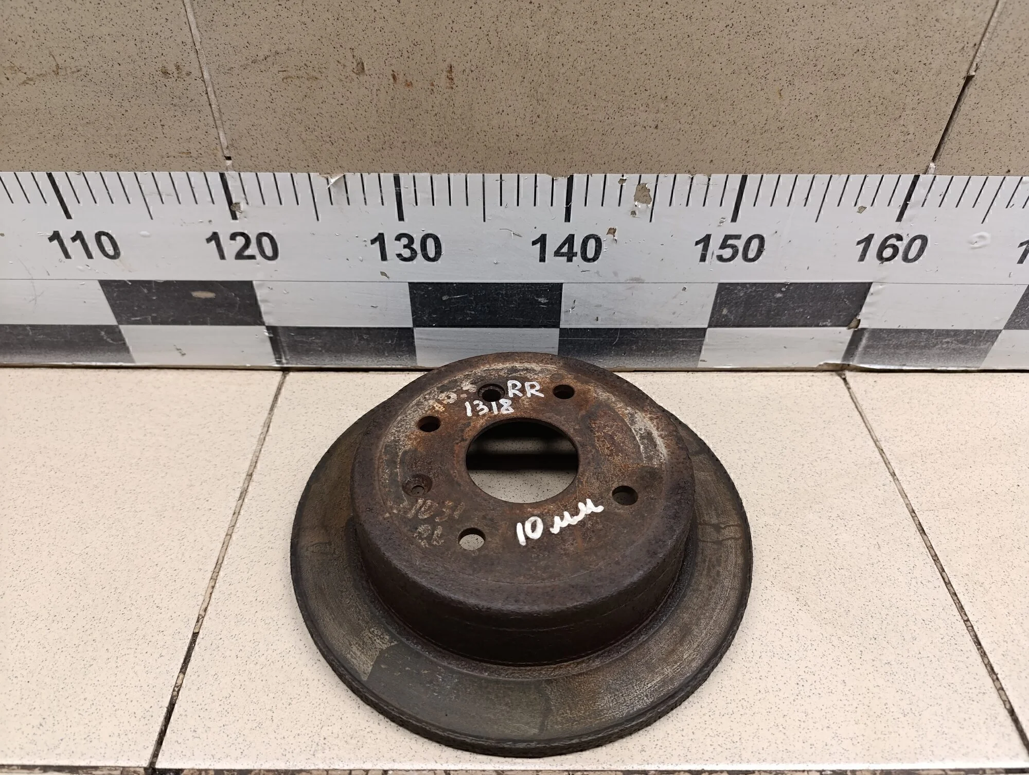 Диск тормозной задний Lacetti 2003-2013