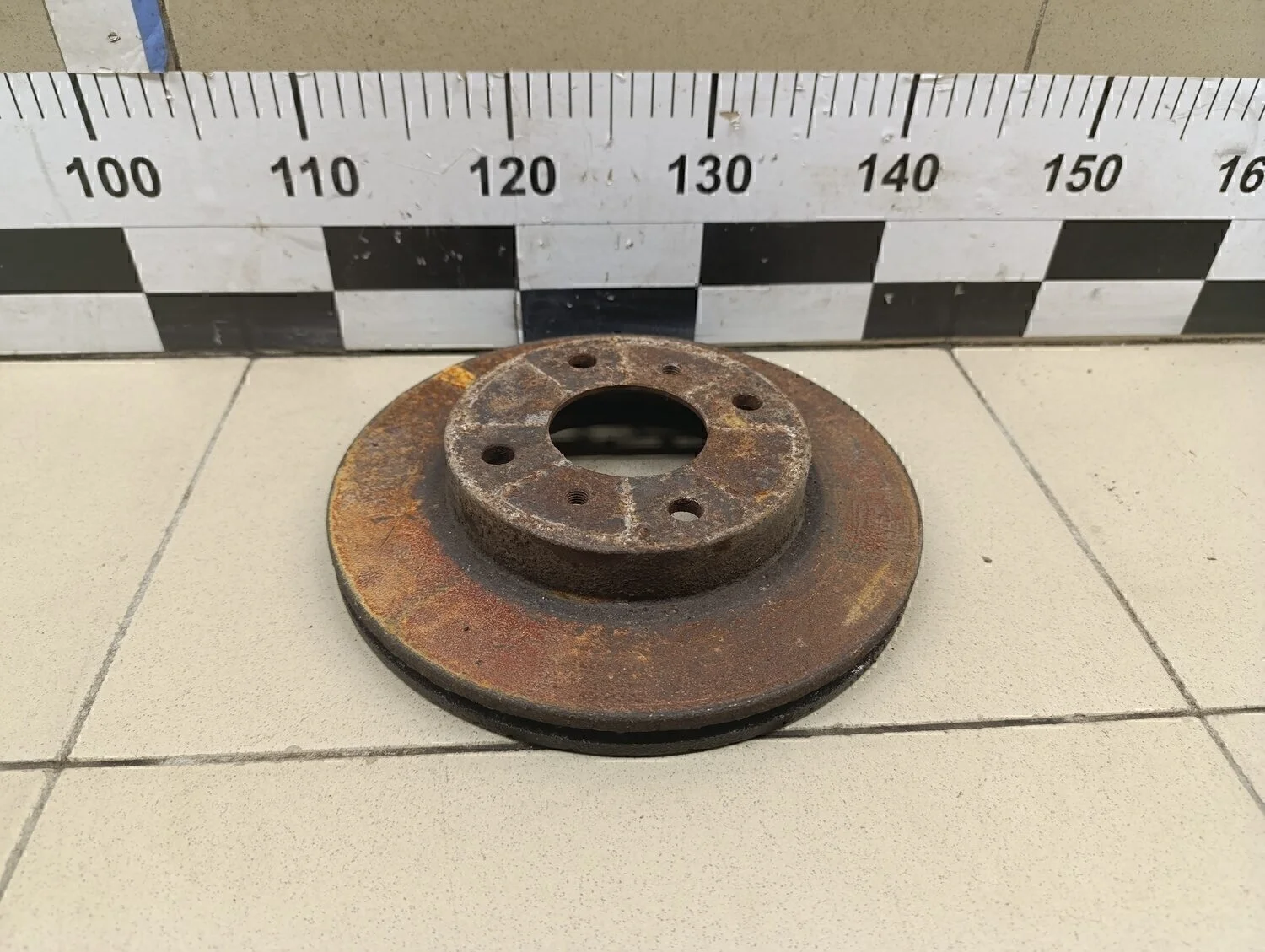 Диск тормозной передний вентилируемый Almera N16 2000-2006