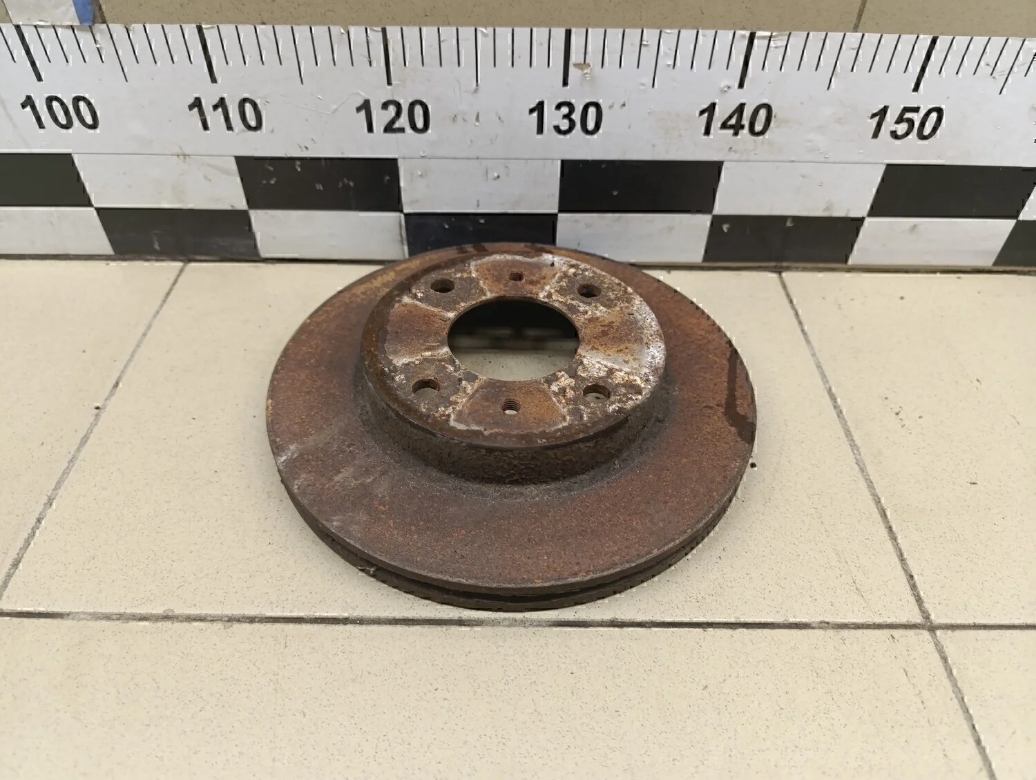 Диск тормозной передний вентилируемый Almera N16 2000-2006