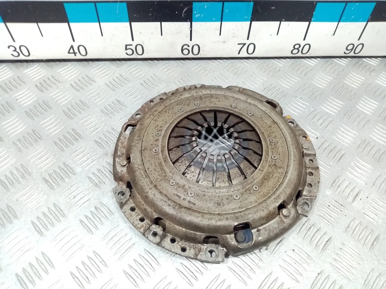 [ЧАСТЬ Б/У] Комплект сцепления Fiat Ducato - (Состояние: корзина) [ХОРОШЕЕ] [Код: 00671216 ]