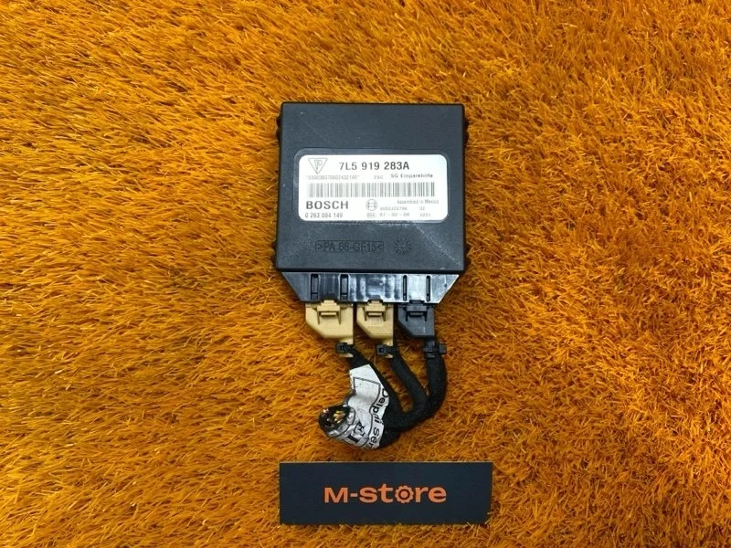 Блок управления парктроником Porsche Cayenne 2007 7L5919283A 957 M4851