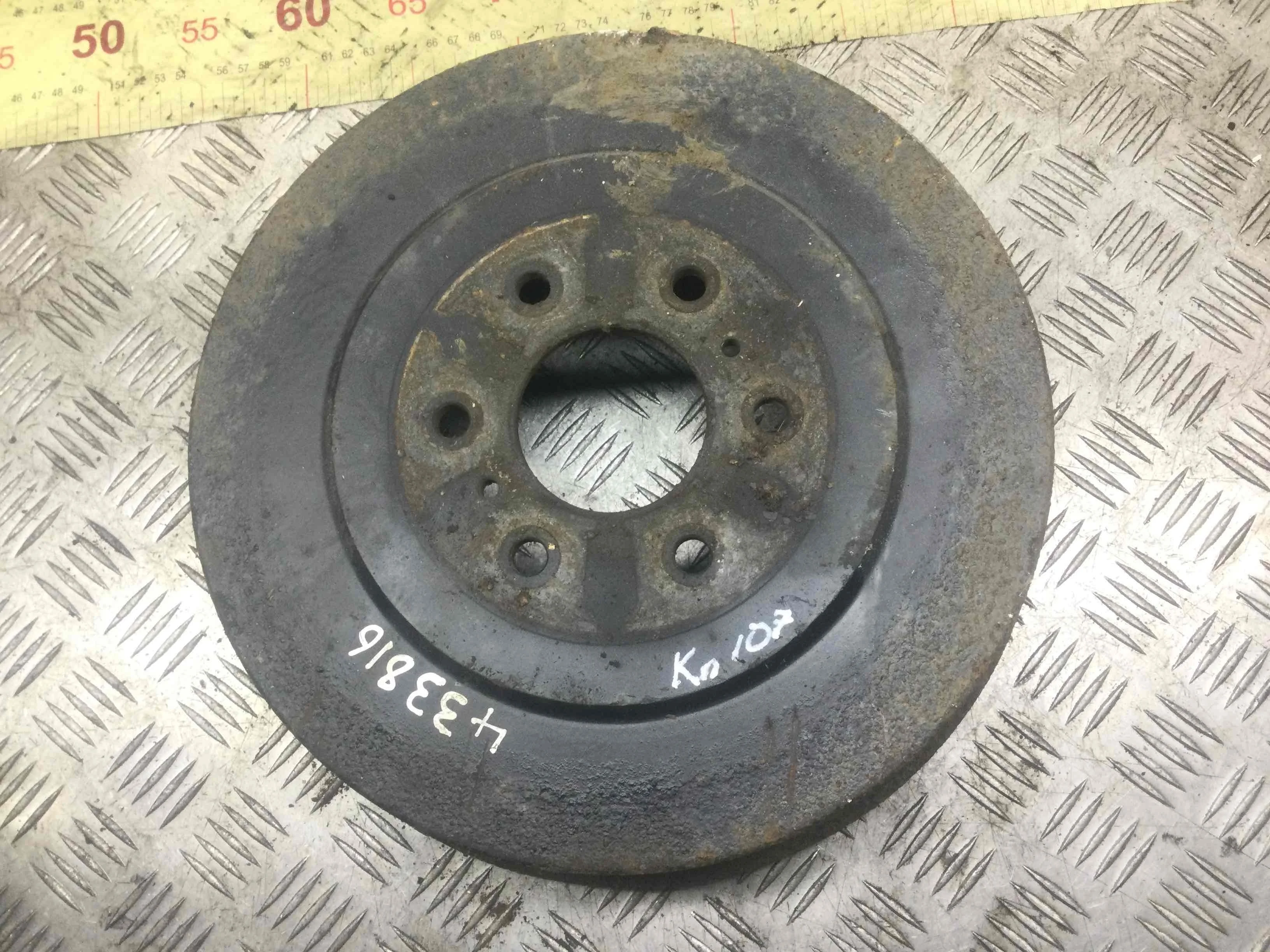 Барабан тормозной Nissan Navara D40 (2005-2010) дизель 2.5 DCI Механика