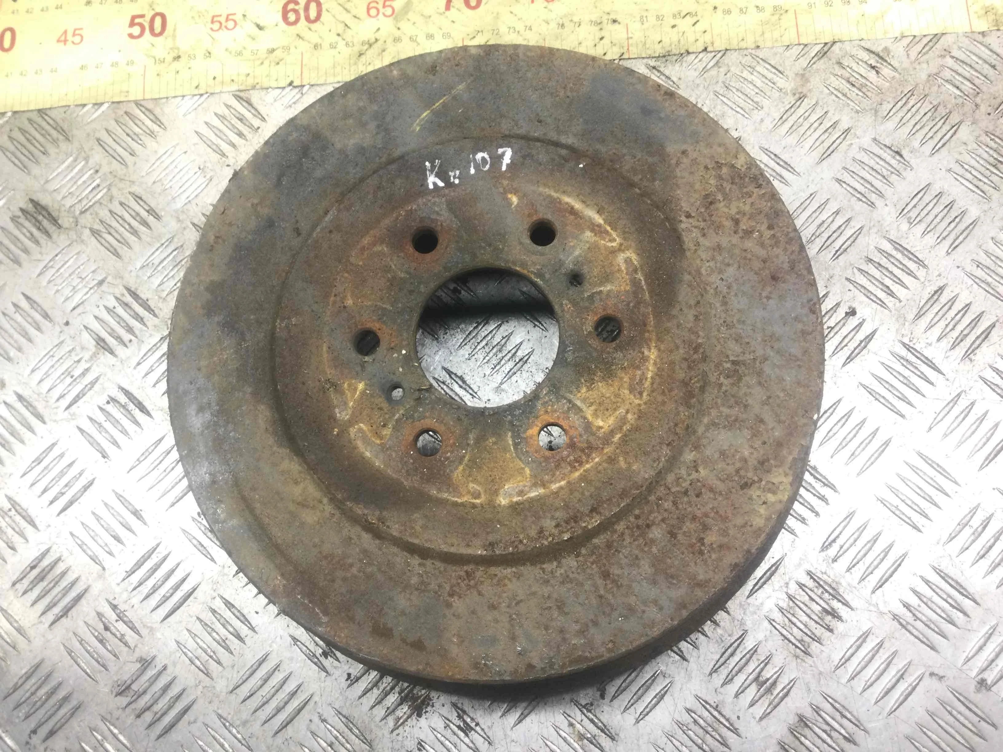 Барабан тормозной Nissan Navara D40 (2005-2010) дизель 2.5 DCI Механика