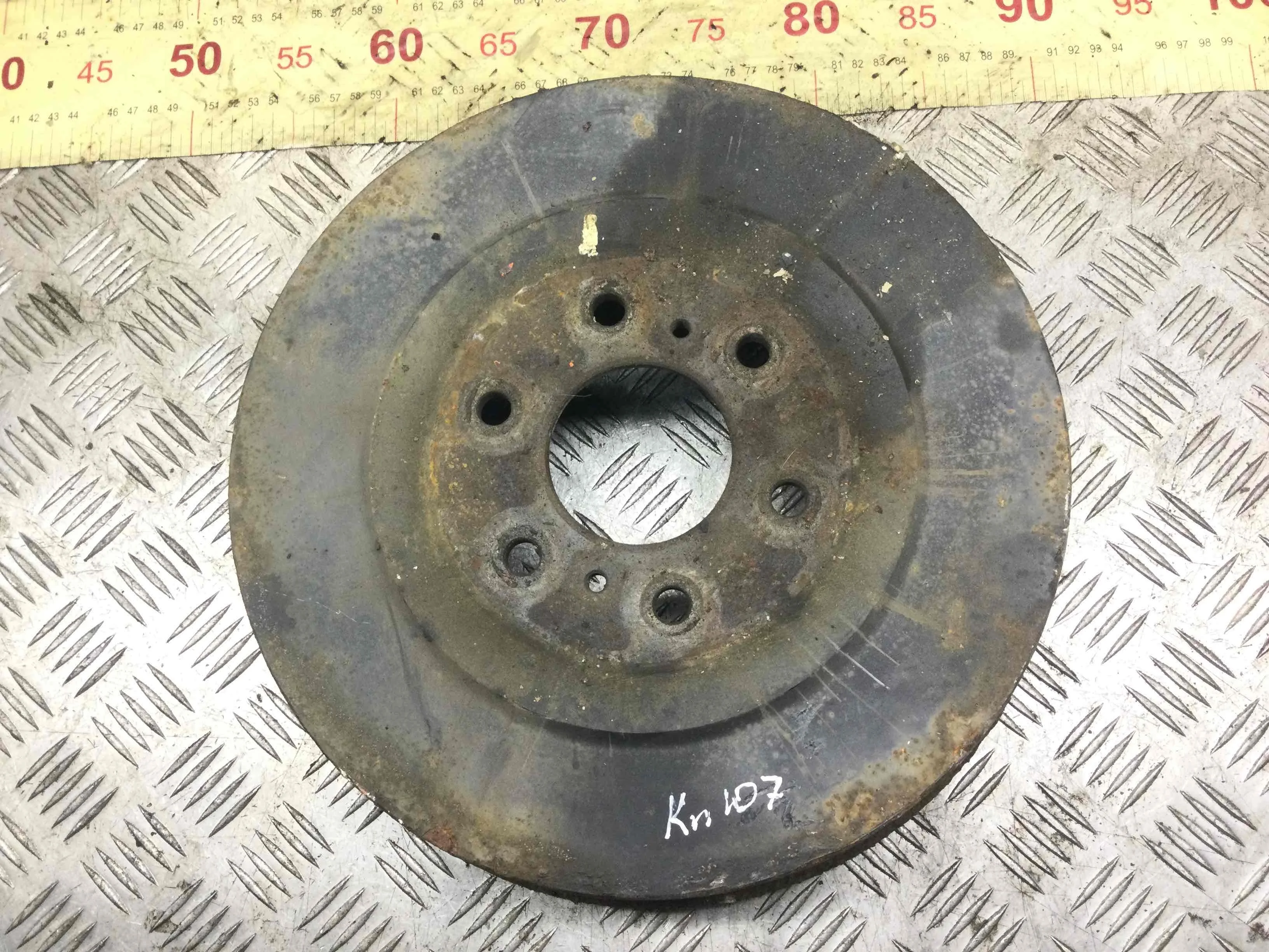 Барабан тормозной Nissan Navara D40 (2005-2010) дизель 2.5 DCI Механика