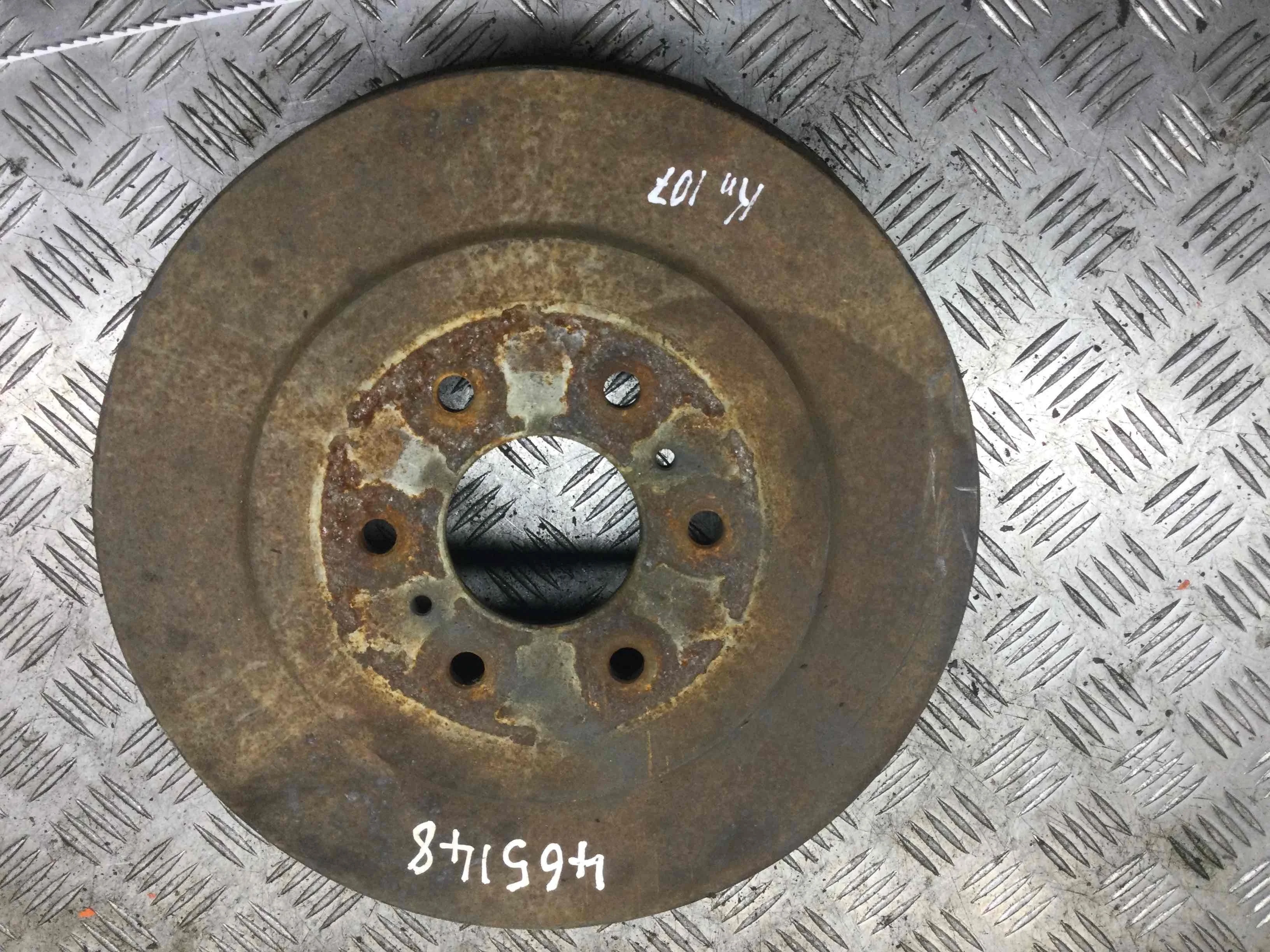 Барабан тормозной Nissan Navara D40 (2005-2010) дизель 2.5 DCI Механика