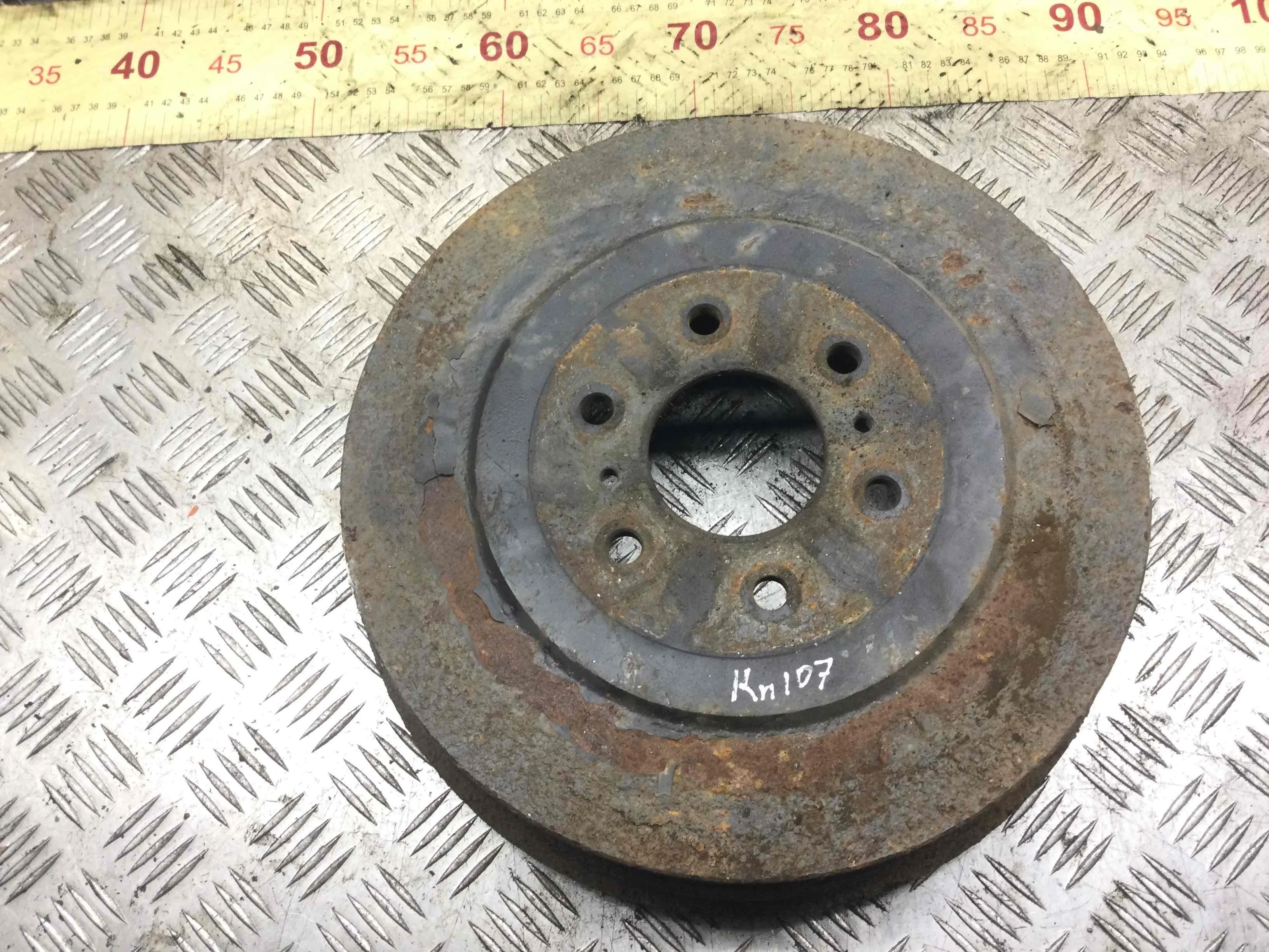 Барабан тормозной Nissan Navara D40 (2005-2010) дизель 2.5 DCI Механика