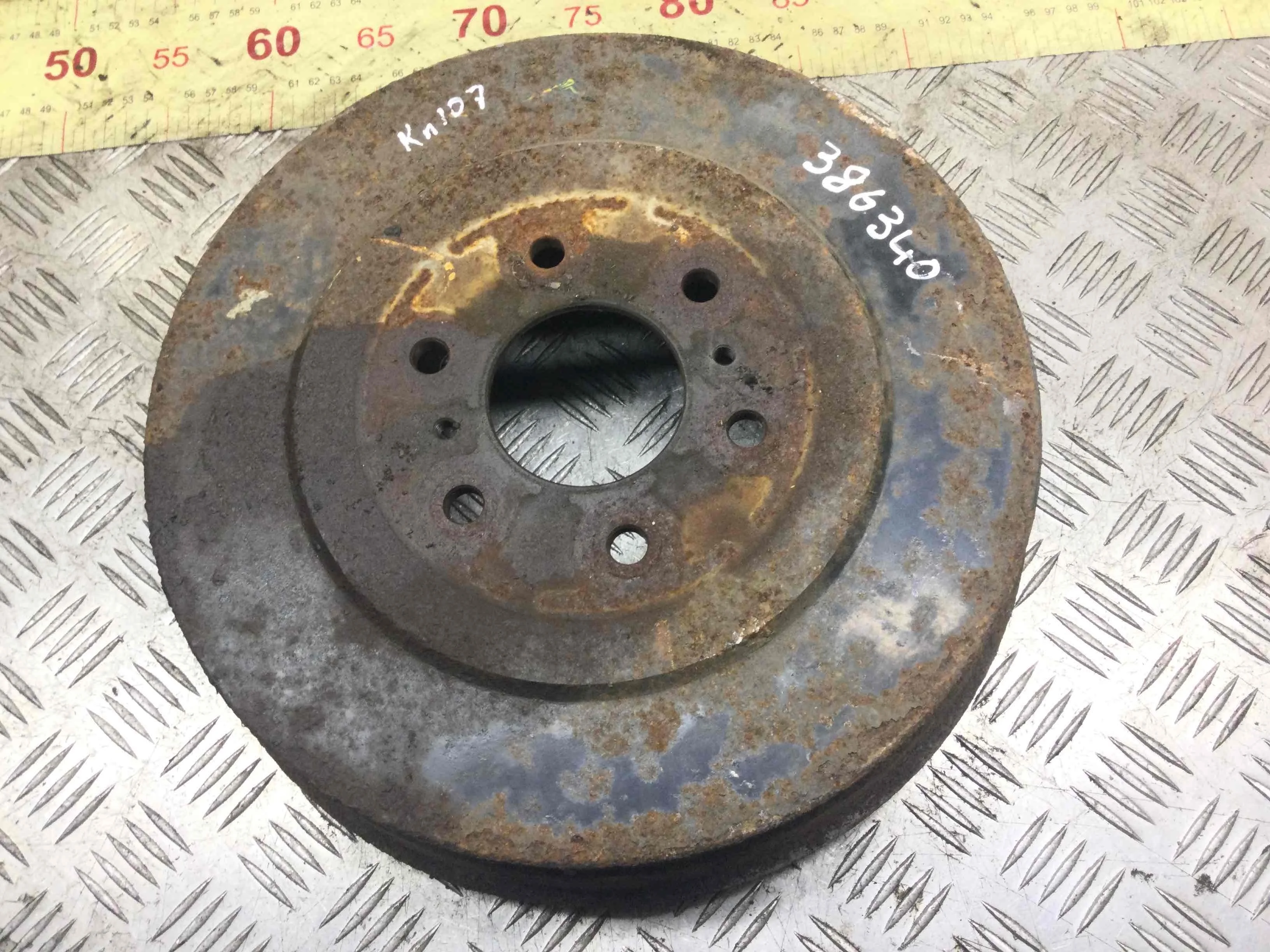 Барабан тормозной Nissan Navara D40 (2005-2010) дизель 2.5 DCI Механика