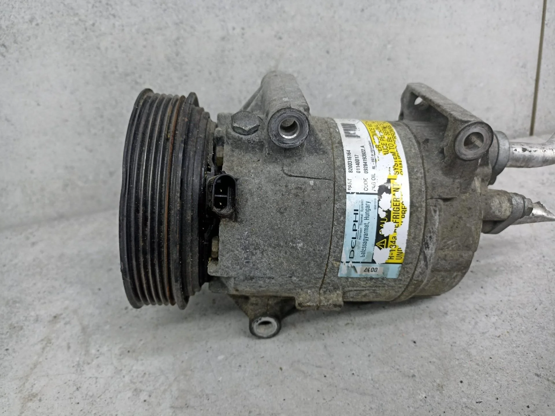 Компрессор кондиционера Renault Scenic 2 рест.