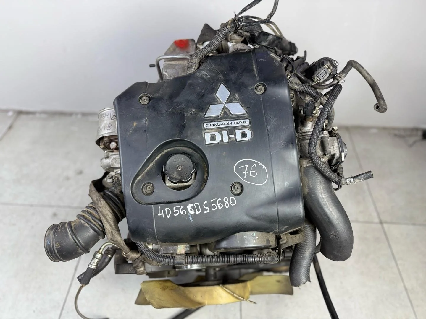 Двигатель 4D56(16V) Mitsubishi L200 4 2-й рест.