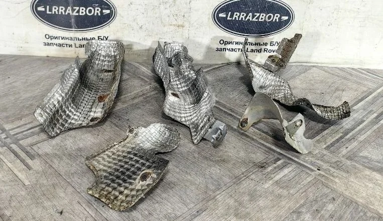 Термозащита выхлопной трубы Land Rover Range Rover Sport I рестайлинг (2009—2013) 306DT