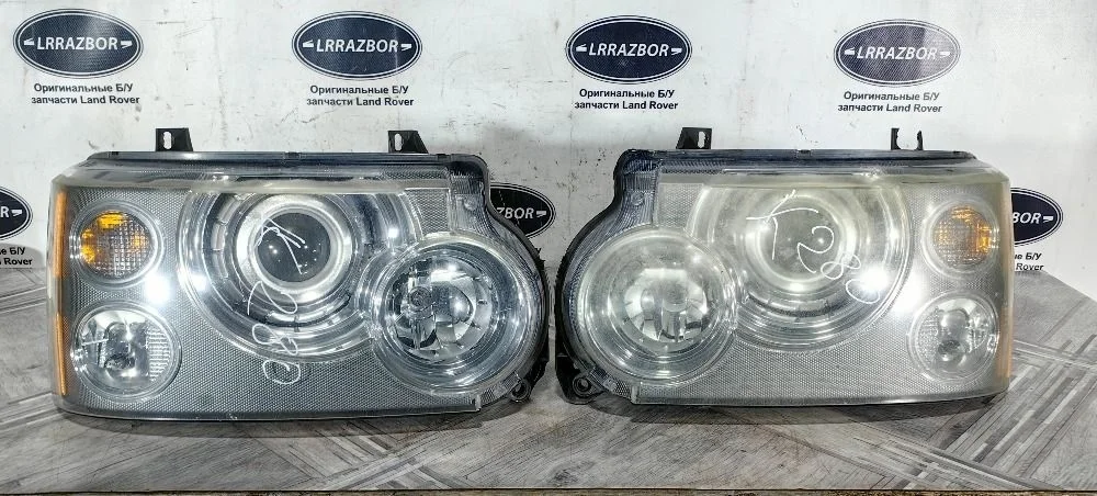 Фары комплект Land Rover Range Rover III рестайлинг (2005—2009) 428PS