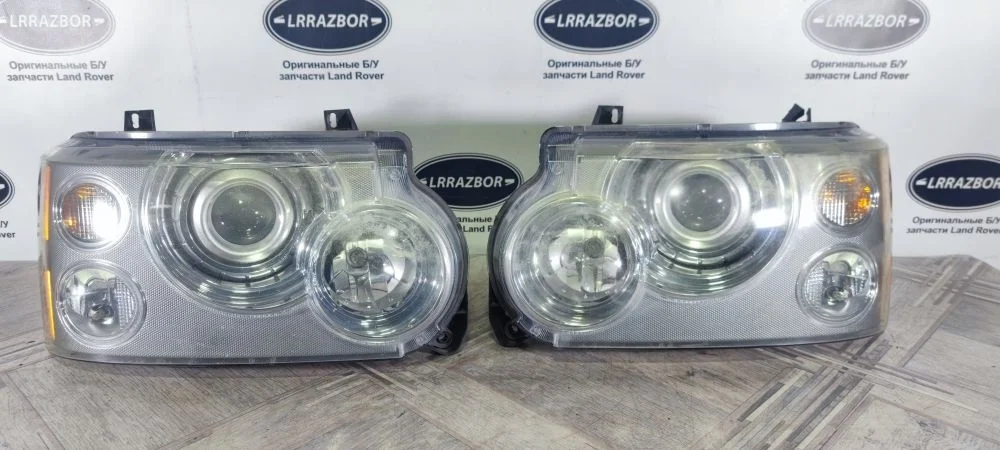 Фары комплект Land Rover Range Rover III рестайлинг (2005—2009) 368DT