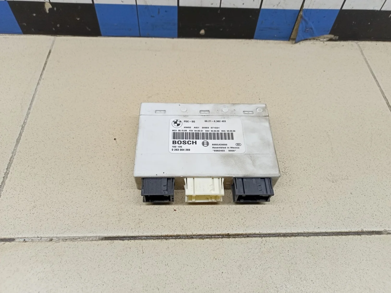 Блок управления парктроником	 1-серия E87/E81 2004>