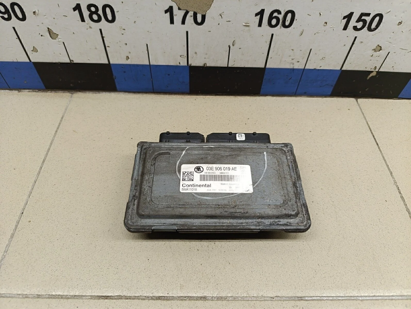 Блок управления двигателем Fabia 2007-2015