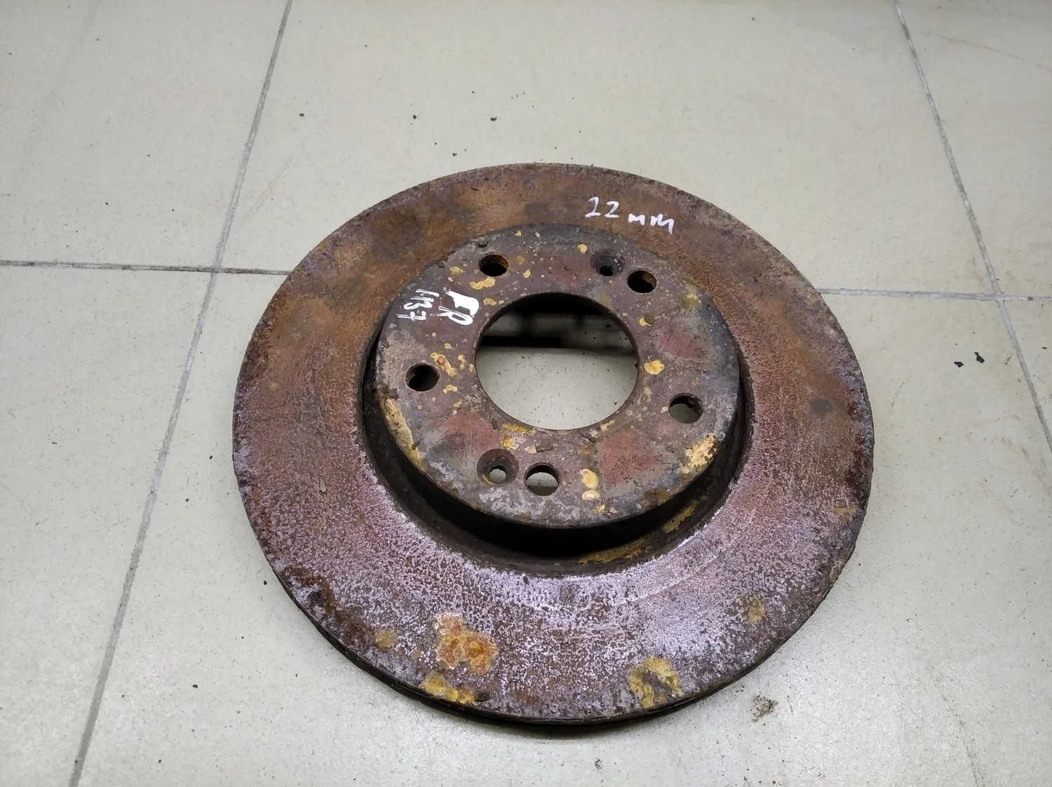 Диск тормозной передний вентилируемый Sportage 2004-2010