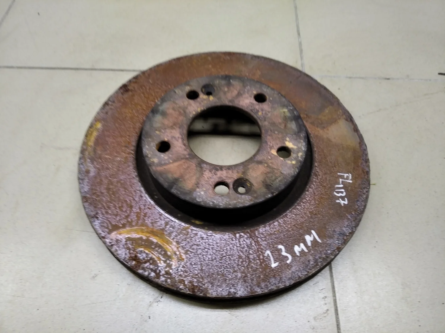 Диск тормозной передний вентилируемый Sportage 2004-2010