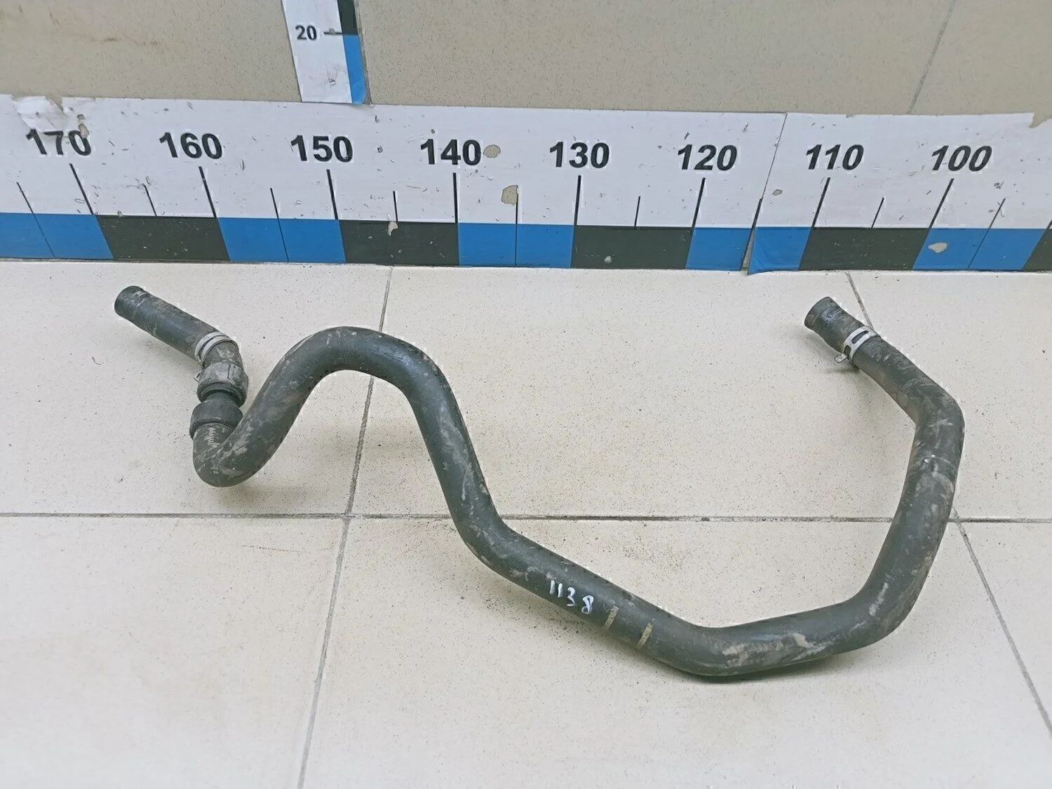 Патрубок отопителя Duster 2012>