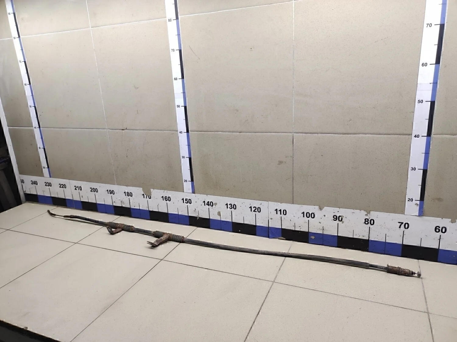 Трос стояночного тормоза левый Lacetti 2003-2013