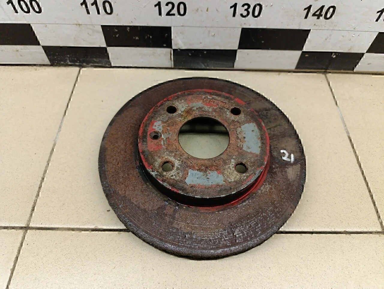 Диск тормозной передний вентилируемый Lacetti 2003-2013