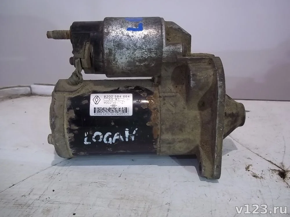 Стартер Renault Logan I (2004—2009)
