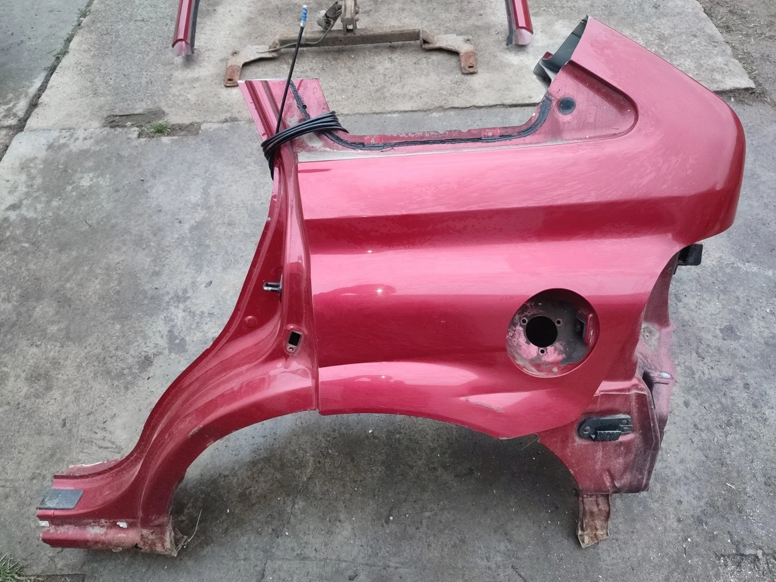 Крыло четверть Ssang Yong Actyon 2007 C100