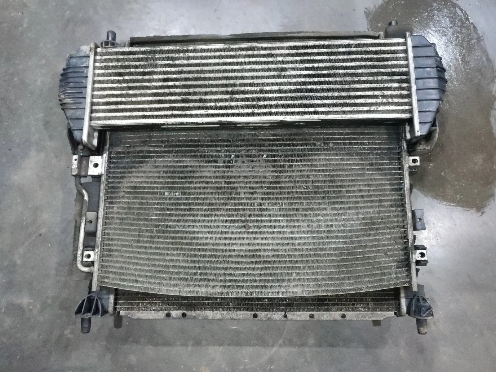 Радиатор охлаждения двигателя SsangYong Kyron 2011 D130