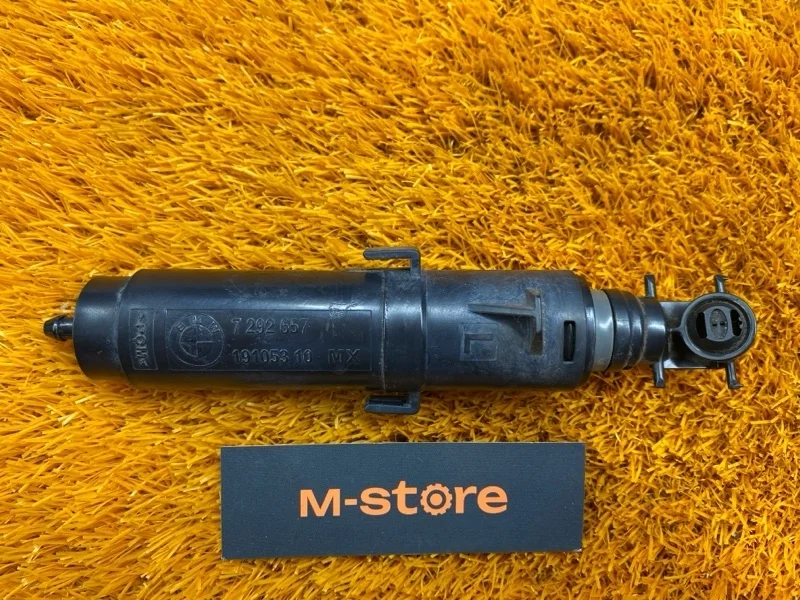 Форсунка омывателя фары Bmw X5 2013 7292657 F15 N57D30A, левая