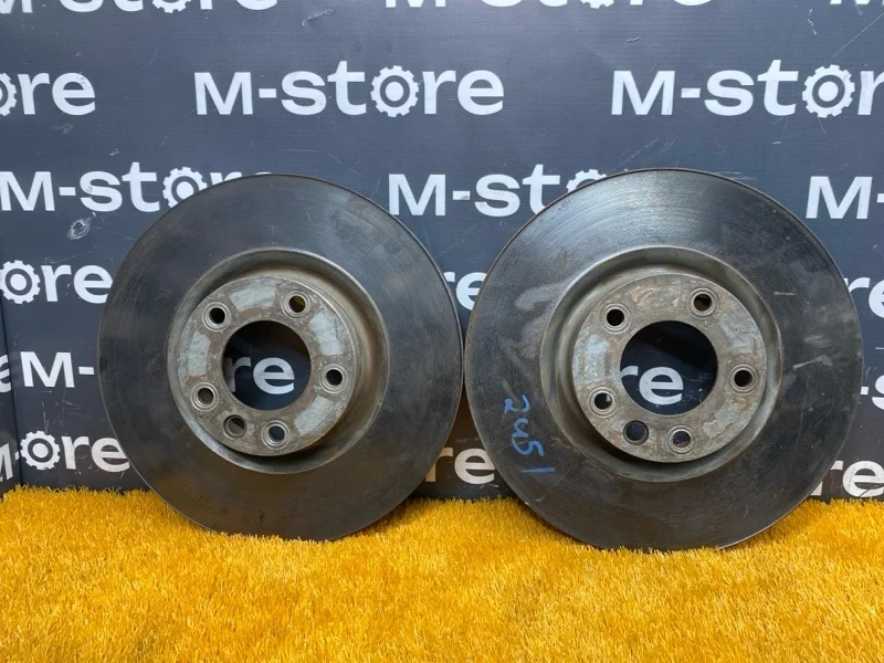 Диск тормозной Porsche Cayenne 2007 7L5615301H 957 M4851, передний