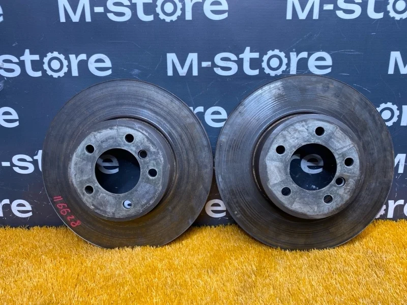 Диск тормозной Bmw 6-Series 2006 6753221 E63 N52B30A, передний