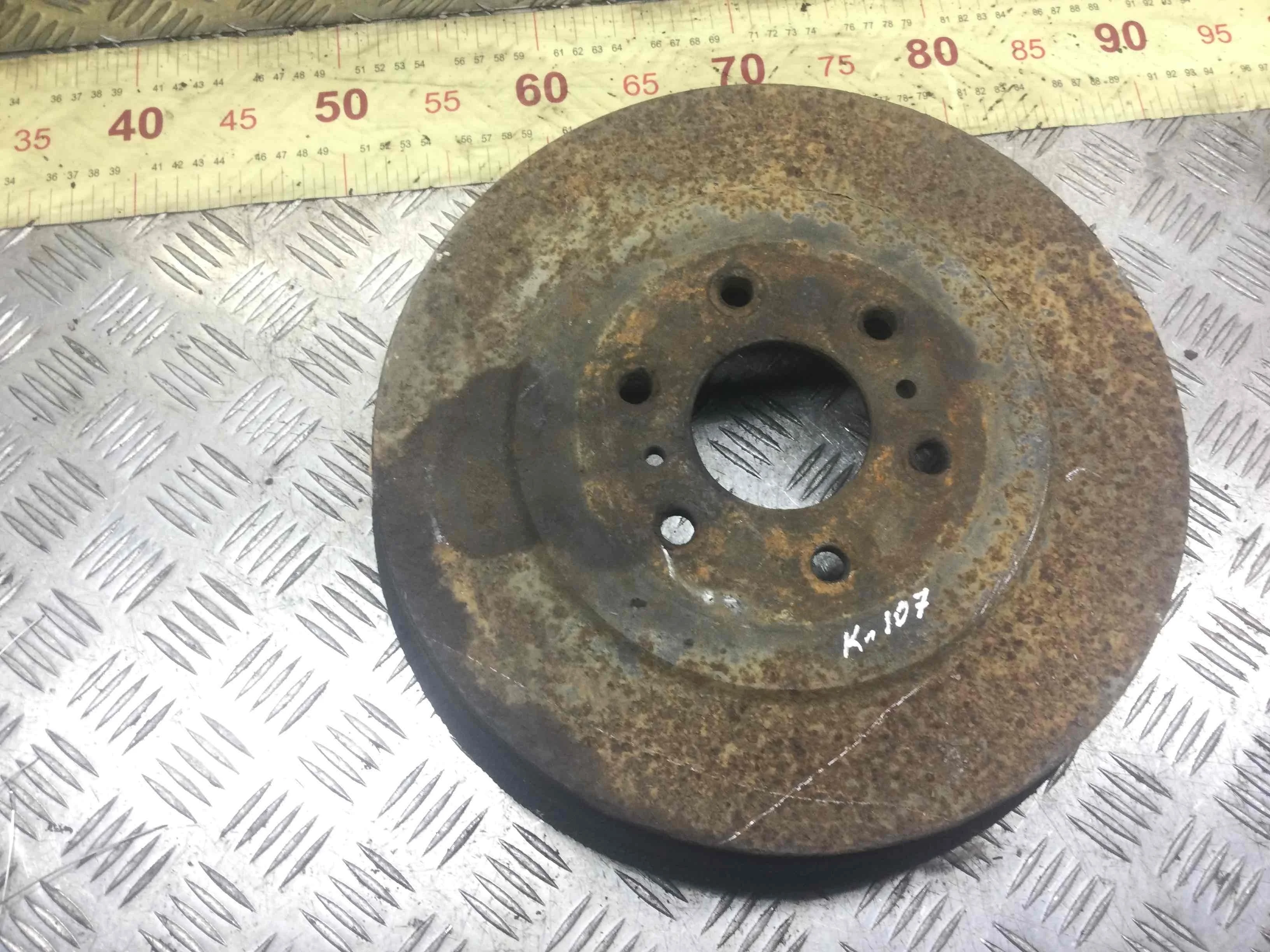 Барабан тормозной Nissan Navara D40 (2005-2010) дизель 2.5 DCI Механика