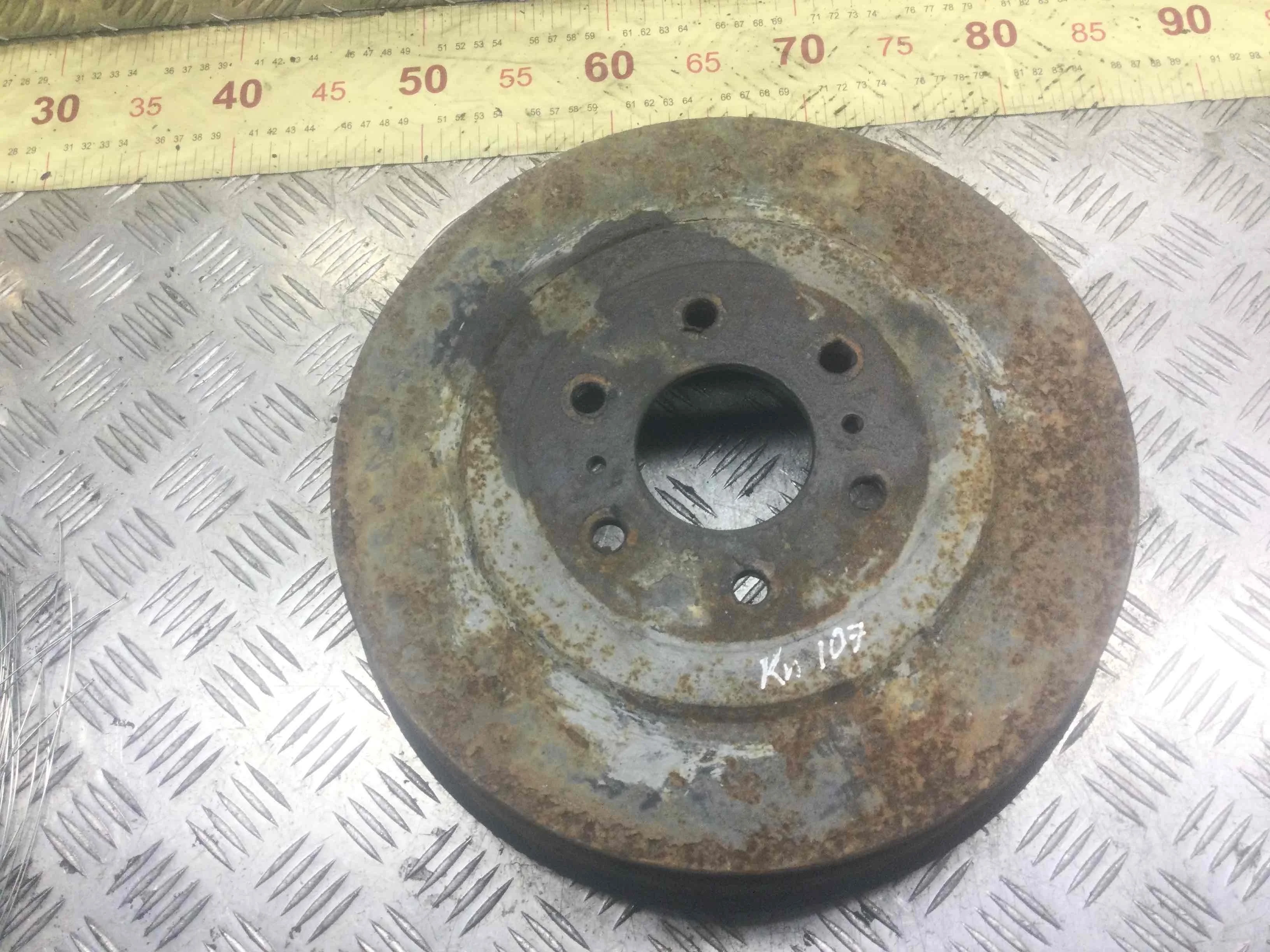 Барабан тормозной Nissan Navara D40 (2005-2010) дизель 2.5 DCI Механика