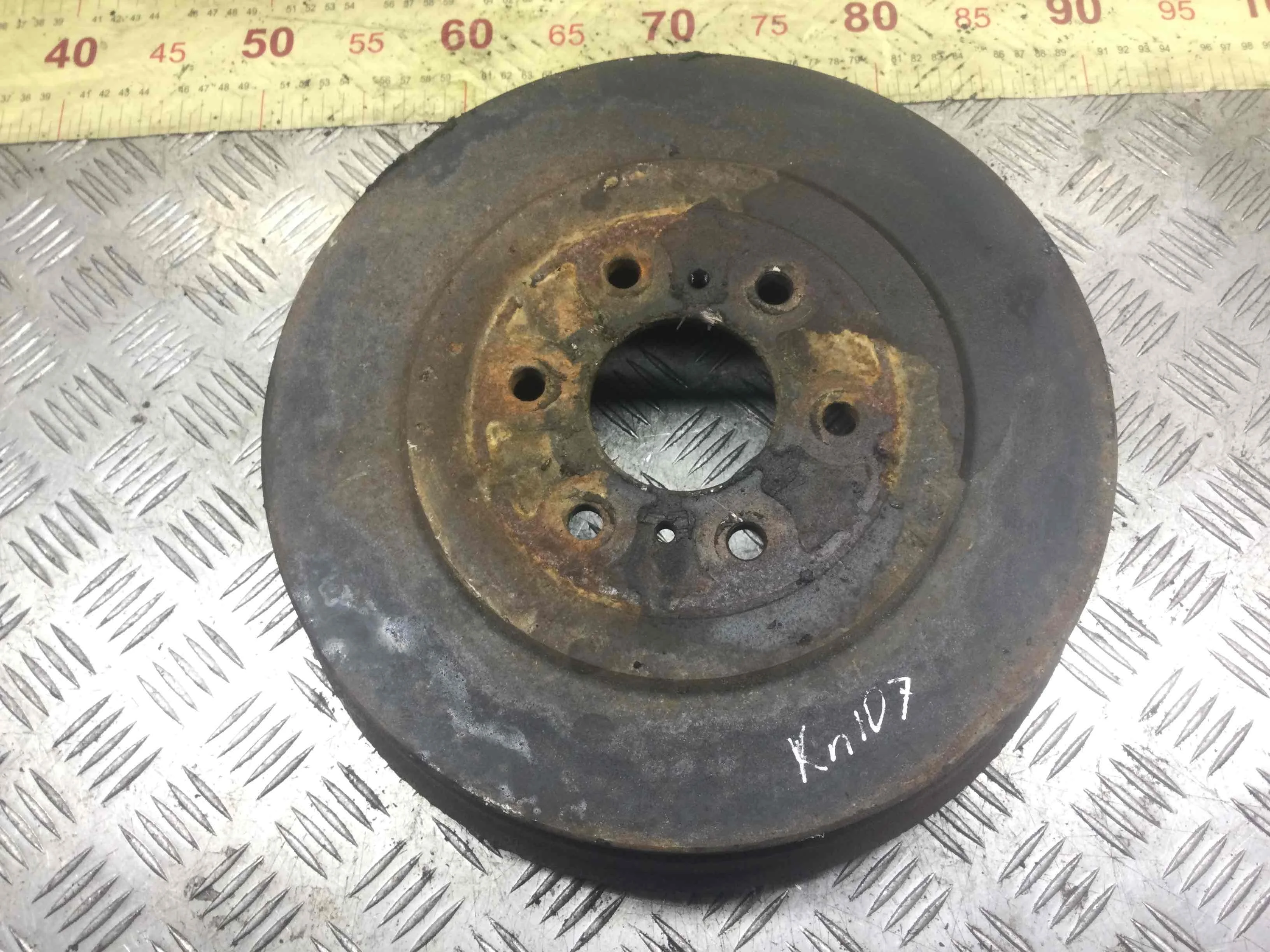 Барабан тормозной Nissan Navara D40 (2005-2010) дизель 2.5 DCI Механика