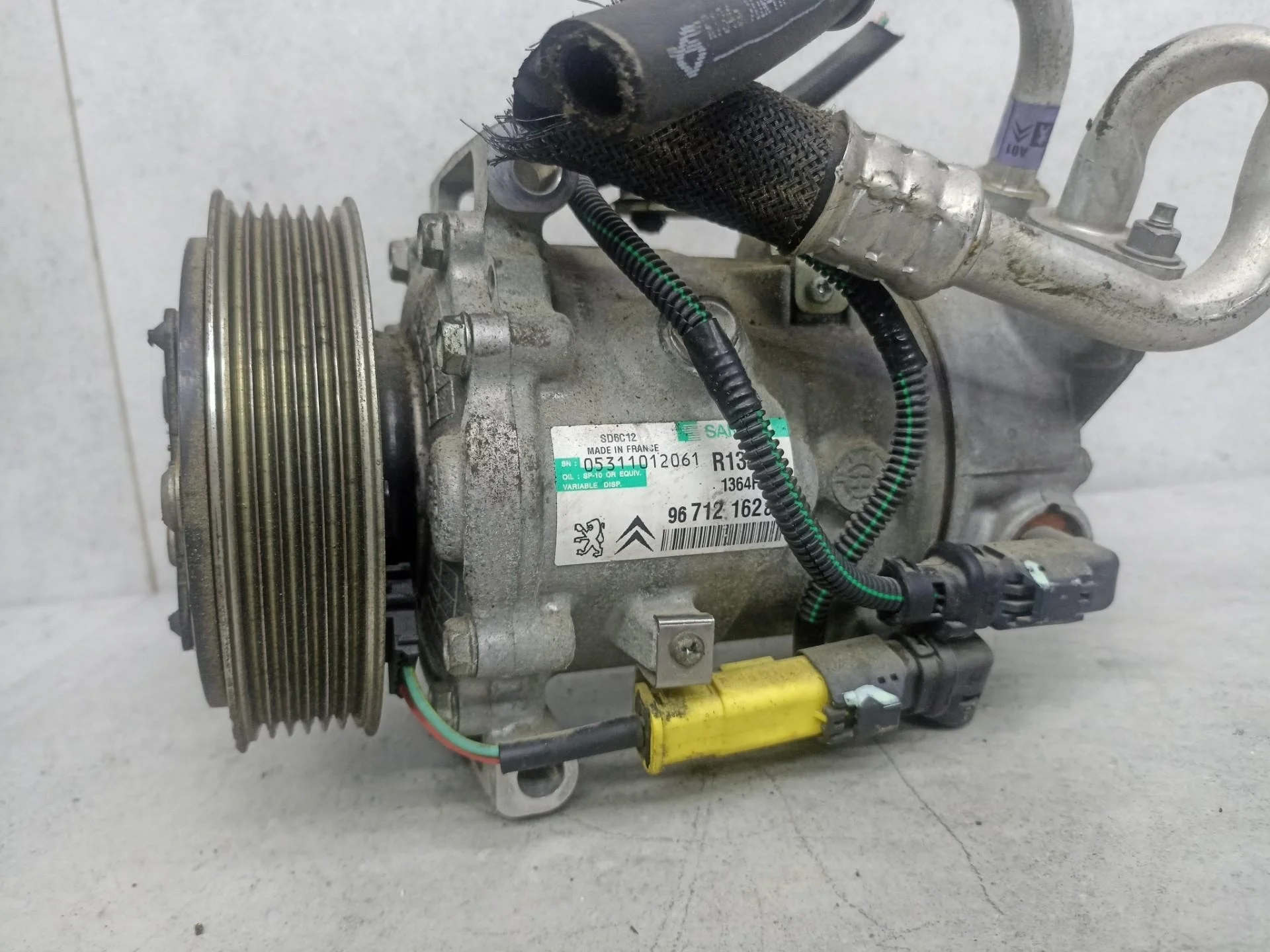 Компрессор кондиционера Citroen C4 2 2011