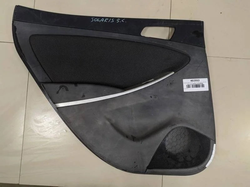 Обшивка двери задней левой Hyundai Solaris 2010-2017