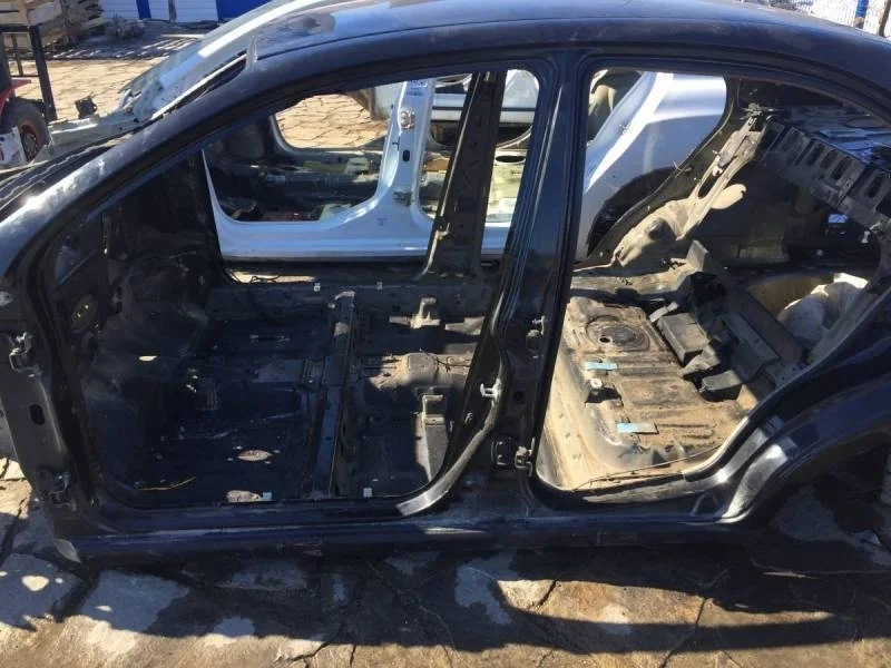 Порог со стойкой левый Chevrolet Aveo T250 2005-2011