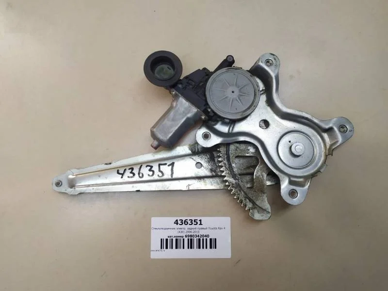 Стеклоподъемник электр. задний правый Toyota Rav 4 (A30) 2006-2013