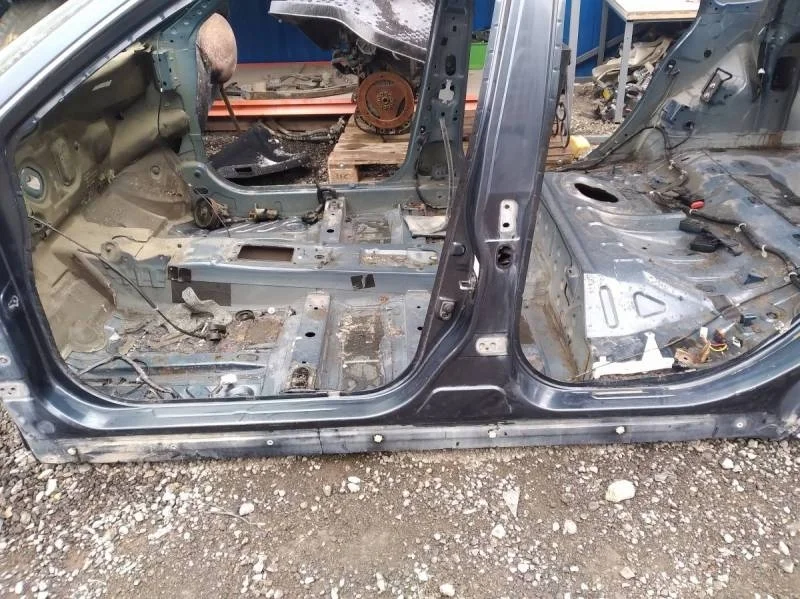 Порог со стойкой левый Nissan Almera 3 (G11, G15) 2012>