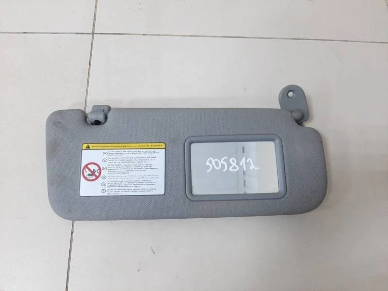 Козырек солнцезащитный (внутри) Hyundai Solaris 2010-2017