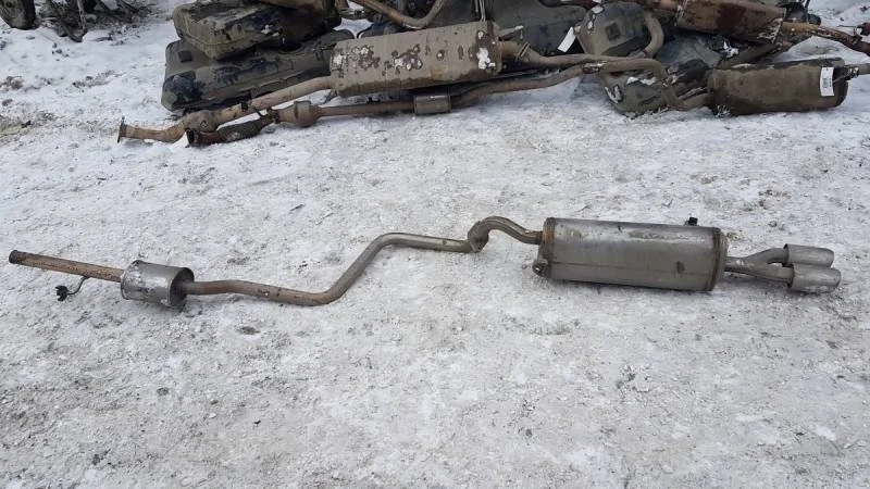 Глушитель основной Kia Rio X-Line 2017>