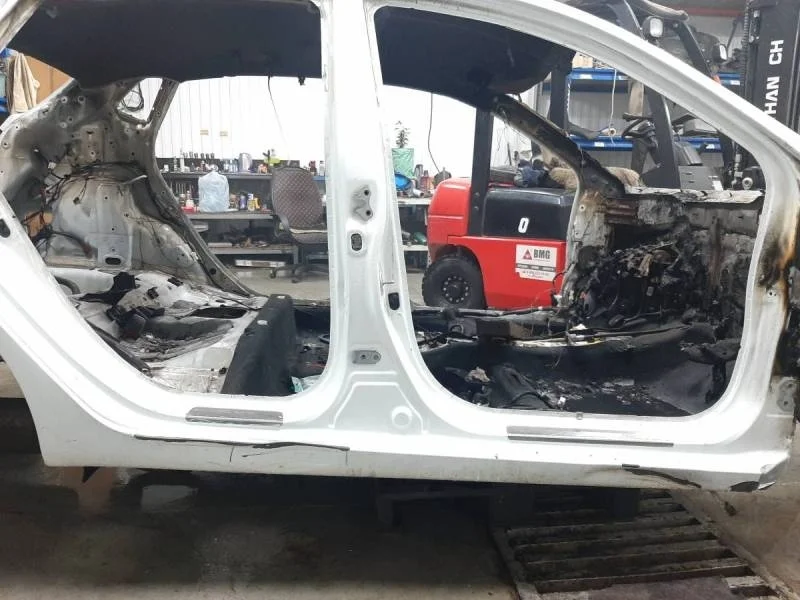 Порог со стойкой правый Kia Rio 3 (UB) 2011-2017