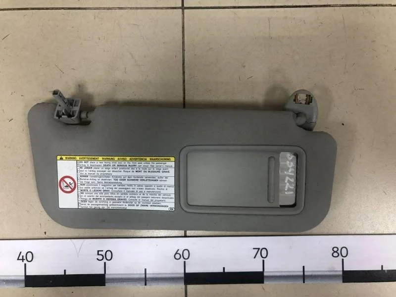 Козырек солнцезащитный (внутри) Toyota Corolla E150 2006-2013