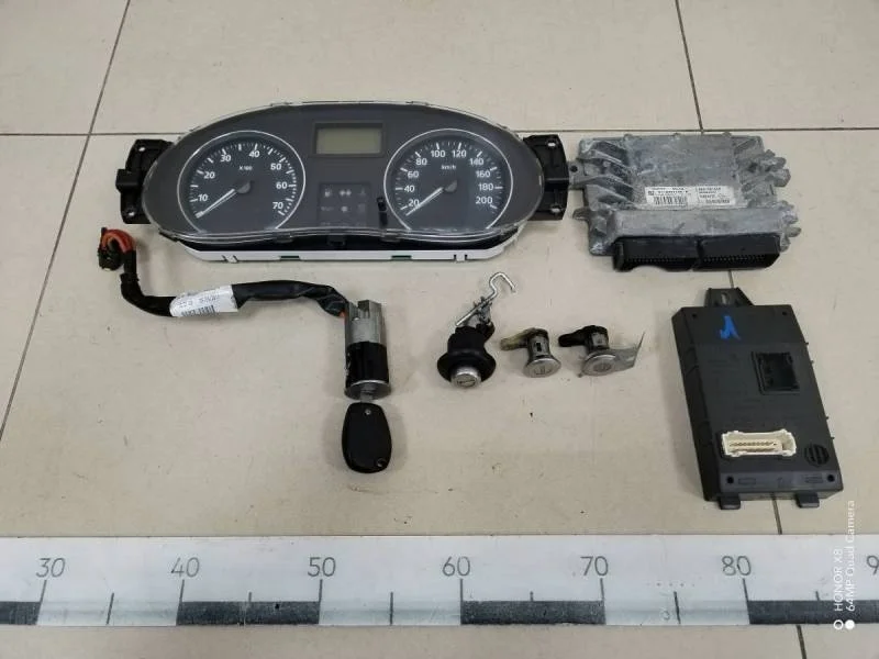 Замок зажигания (комплект) Renault Logan (1) 2005-2014