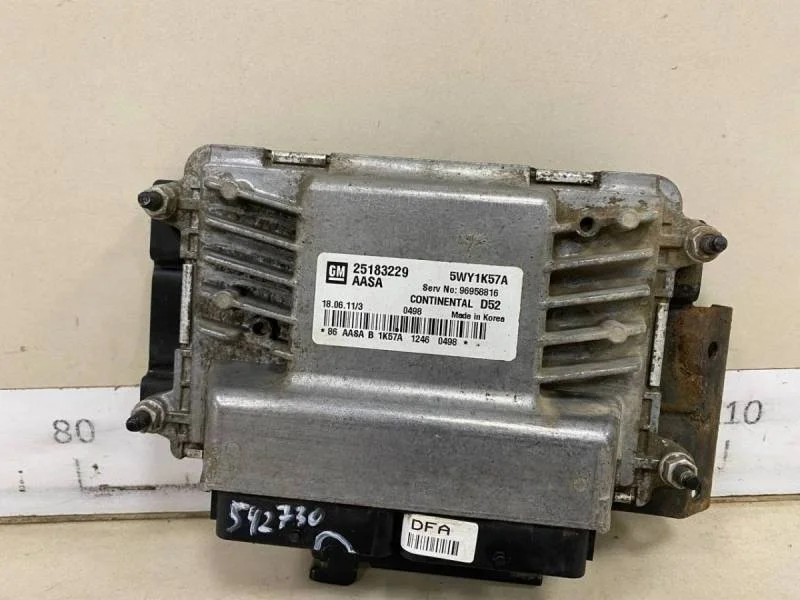 Блок управления двигателем Chevrolet Spark (M300) 2010-2015