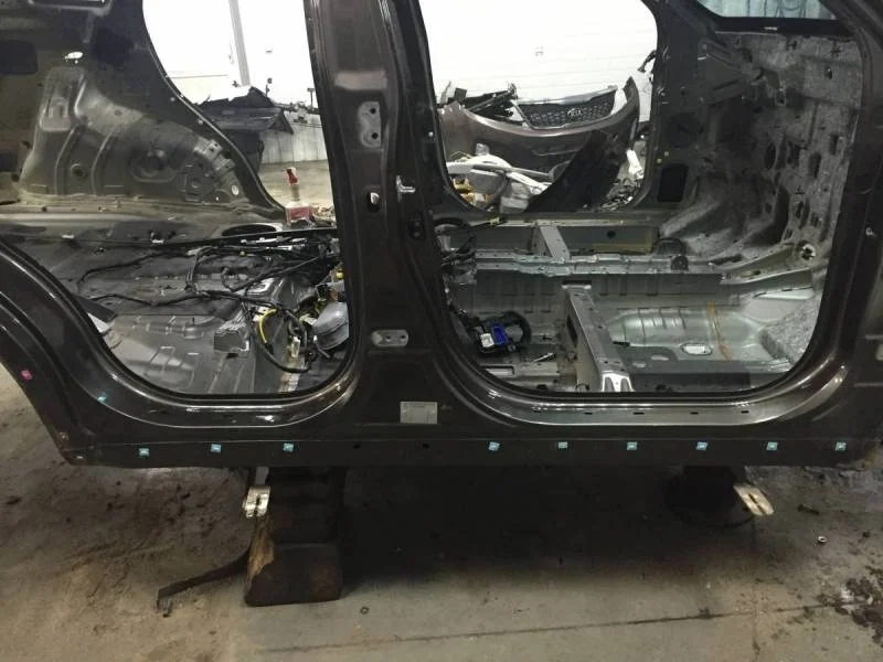 Порог со стойкой правый Kia Sorento (XM) 2009>