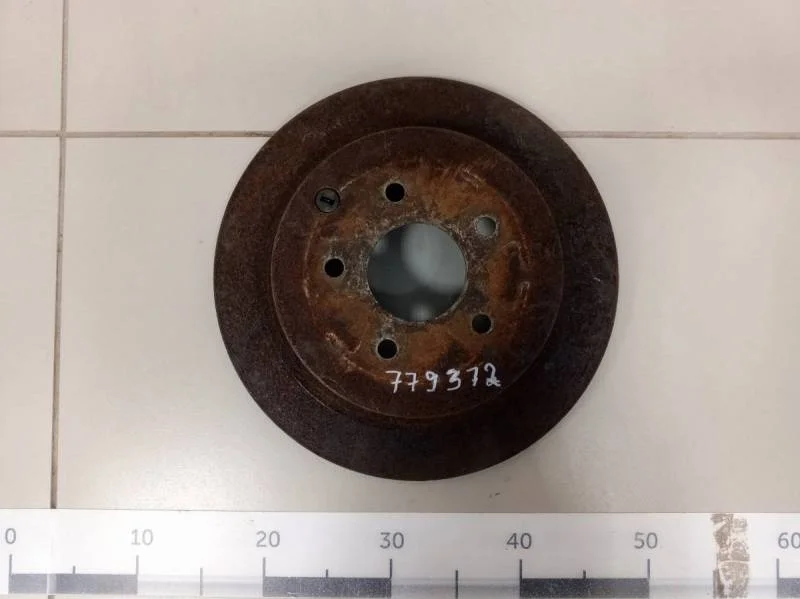 Диск тормозной задний Nissan Qashqai (J10) 2006-2013