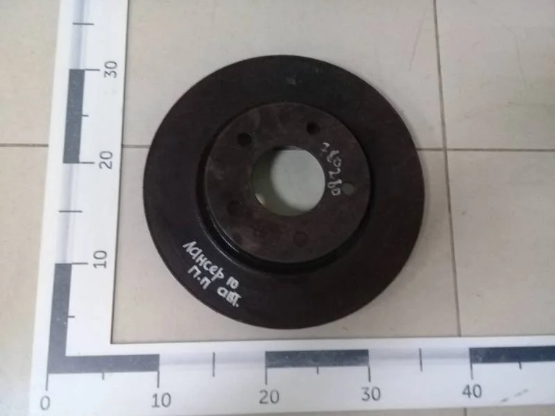 Диск тормозной передний Mitsubishi Lancer X (CX, CY)  2007>