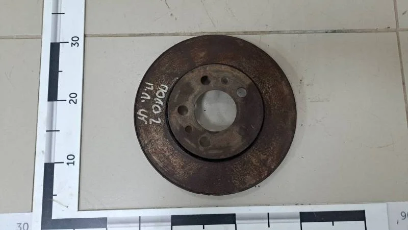 Диск тормозной передний Volkswagen Polo (Sed RUS) 2011>