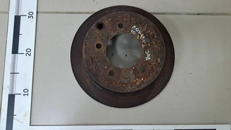 Диск тормозной задний Mitsubishi Lancer X (CX, CY)  2007>