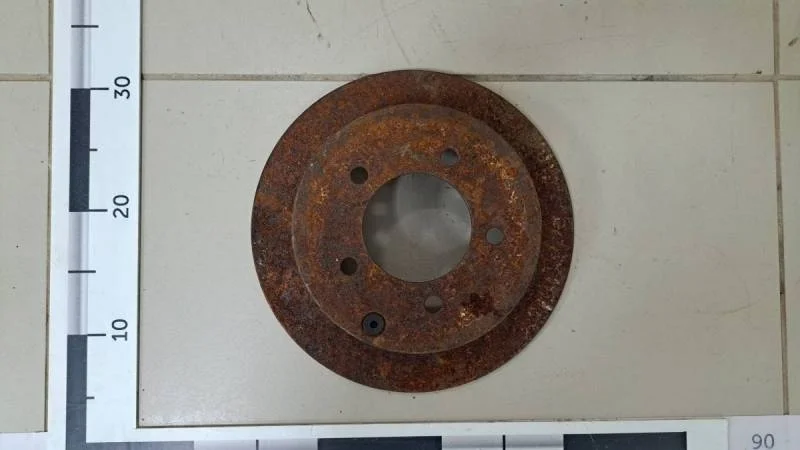 Диск тормозной задний Mitsubishi Lancer X (CX, CY)  2007>