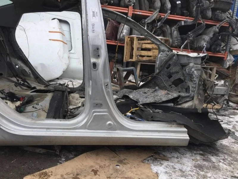 Порог со стойкой правый Kia Rio 3 (UB) 2011-2017